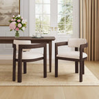 Modern Upholstered Dining Armchair – product view