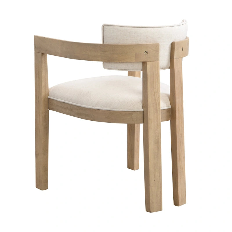 Modern Upholstered Dining Armchair – product view
