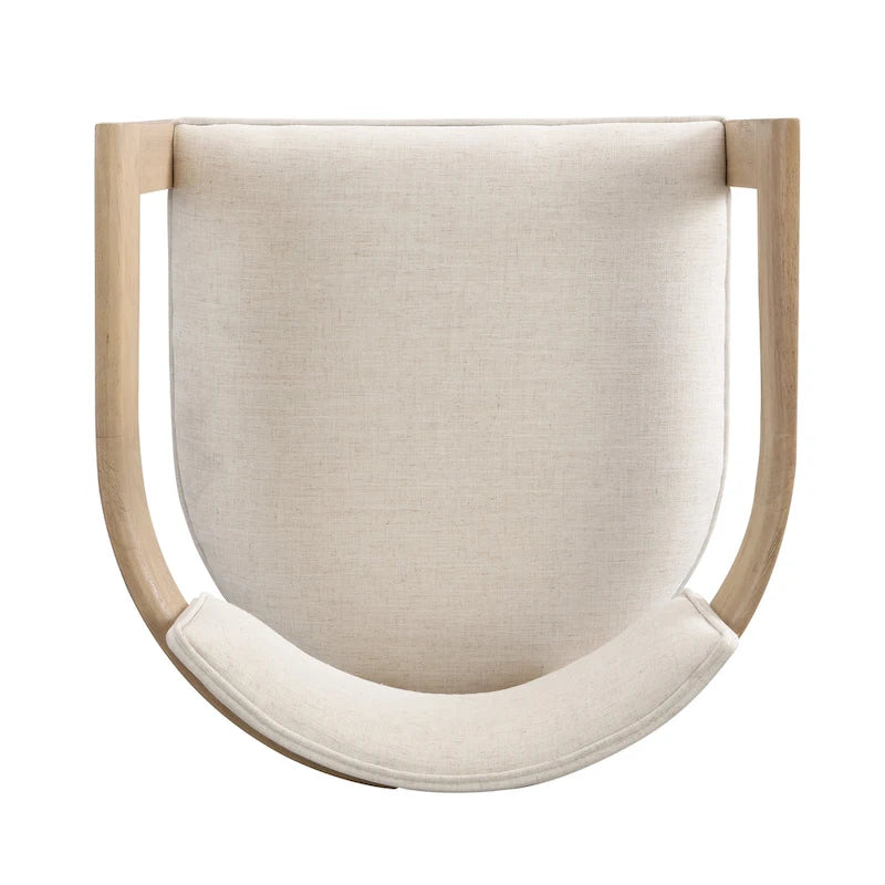 Modern Upholstered Dining Armchair – product view
