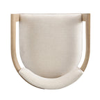 Modern Upholstered Dining Armchair – product view