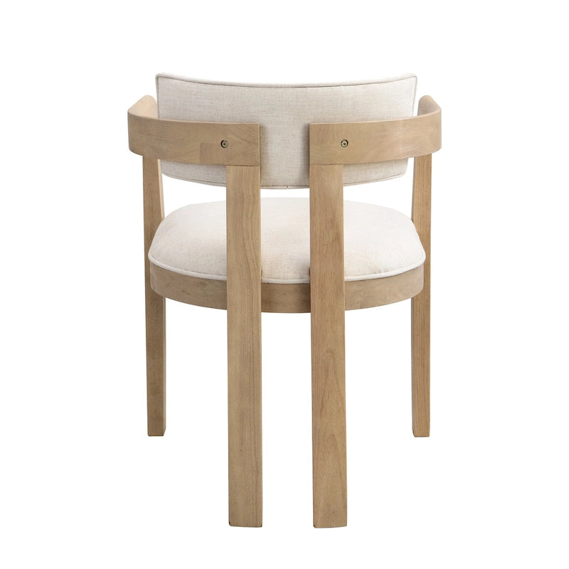 Modern Upholstered Dining Armchair – product view