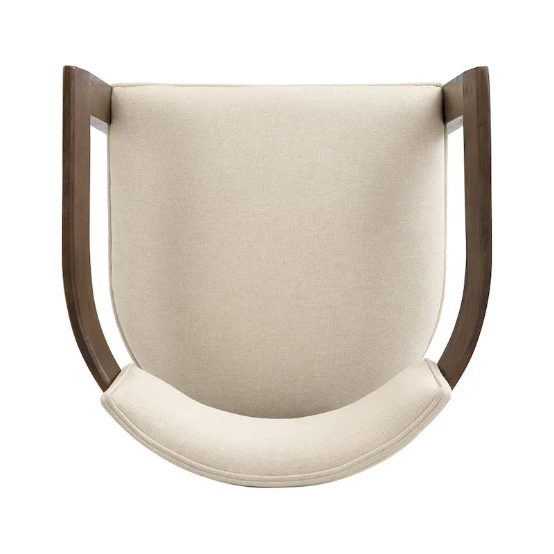 Modern Upholstered Dining Armchair – product view