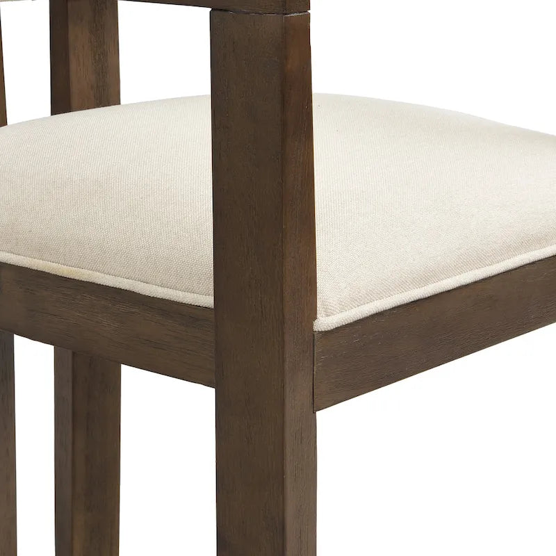 Modern Upholstered Dining Armchair – product view
