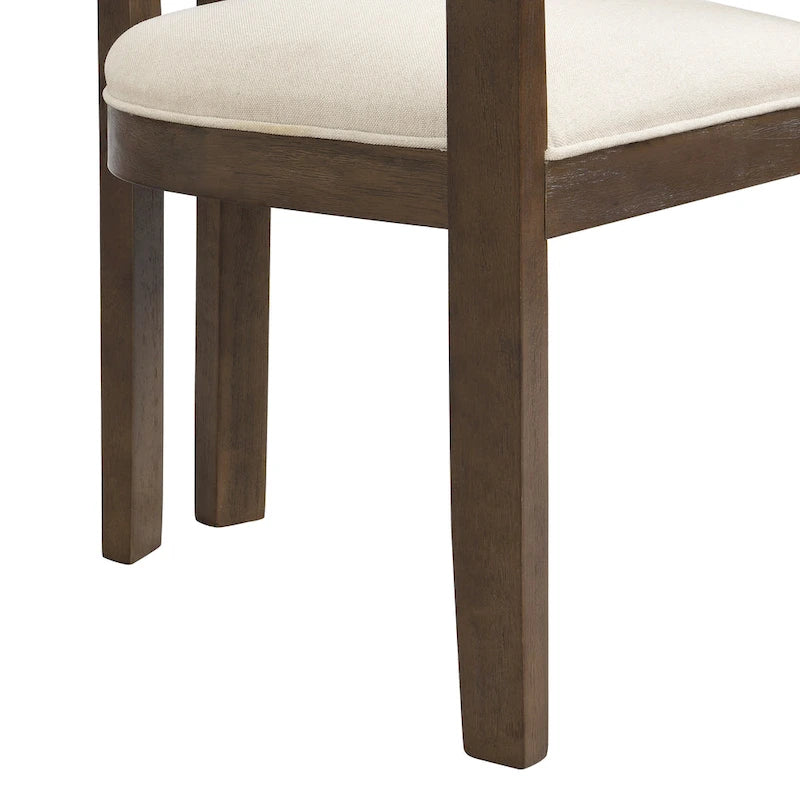 Modern Upholstered Dining Armchair – product view