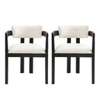 Modern Upholstered Dining Armchair – product view