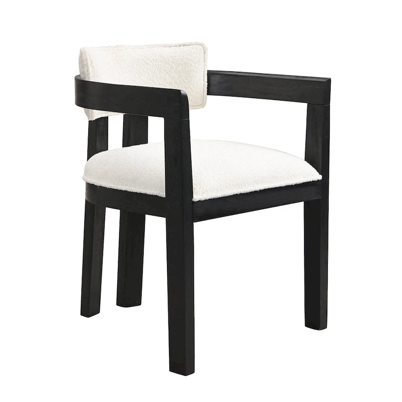 Modern Upholstered Dining Armchair – product view