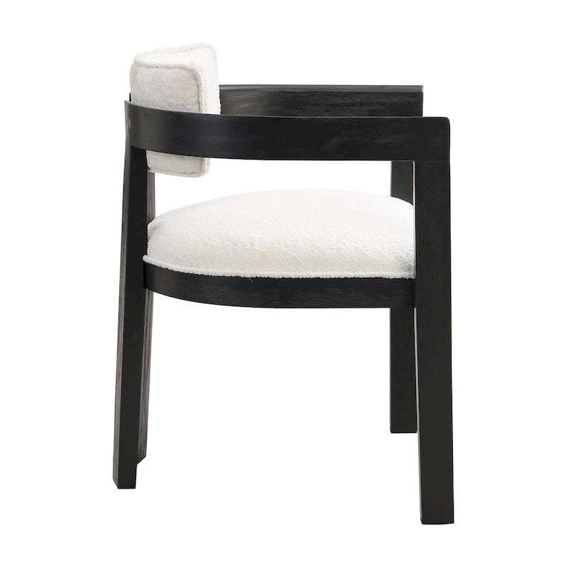 Modern Upholstered Dining Armchair – product view
