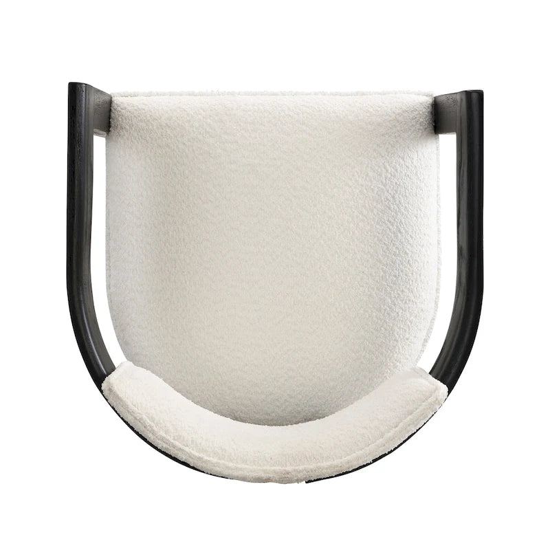 Modern Upholstered Dining Armchair – product view