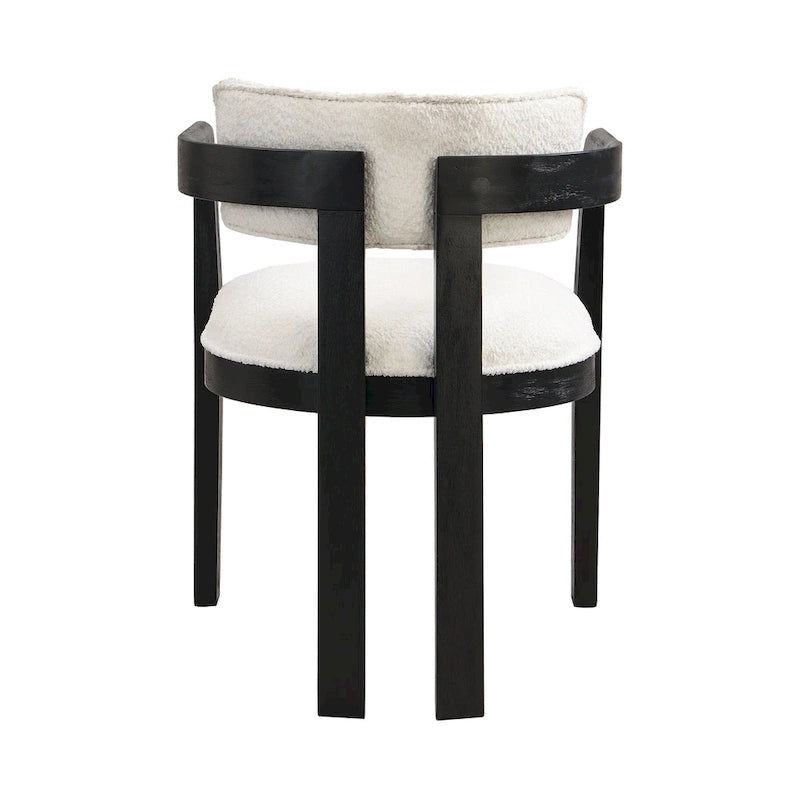 Modern Upholstered Dining Armchair – product view