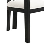 Modern Upholstered Dining Armchair – product view
