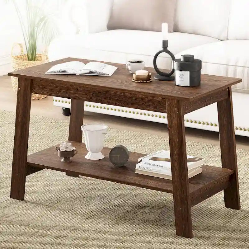Petite table basse rustique
