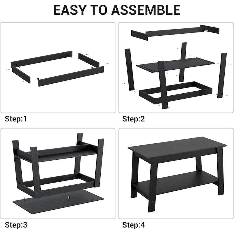 Rustic Small Coffee Table – product view
