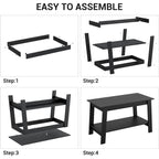 Rustic Small Coffee Table – product view