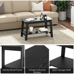 Rustic Small Coffee Table – product view