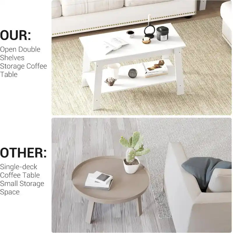 Rustic Small Coffee Table – product view
