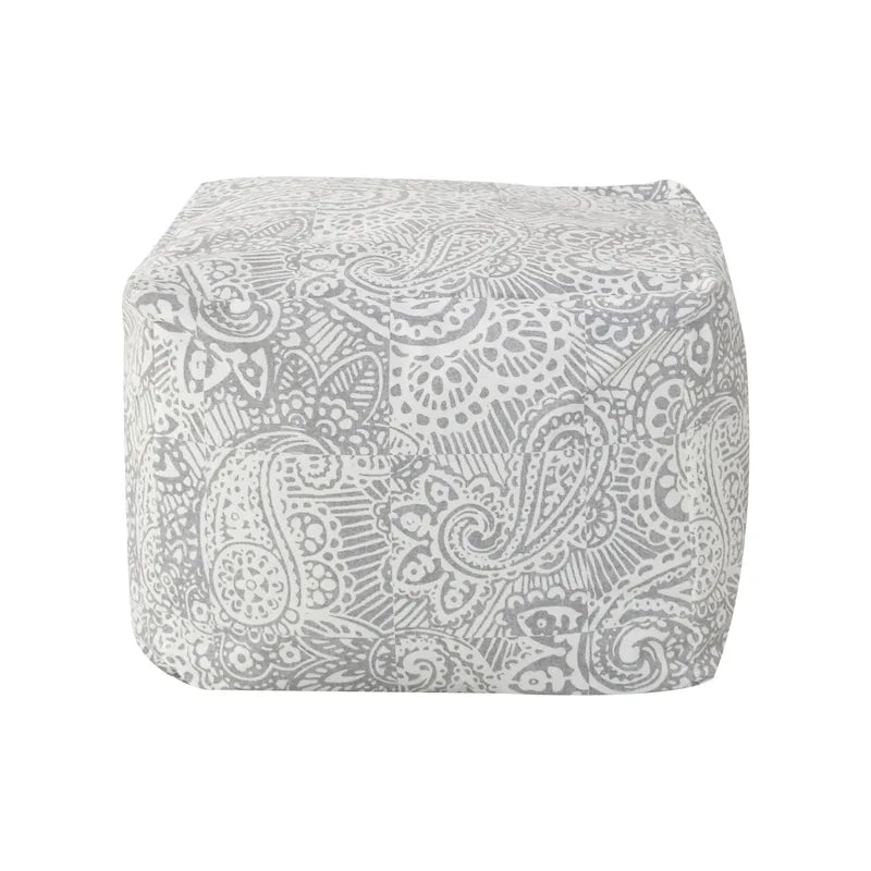 Pouf Glam en velours 61 cm