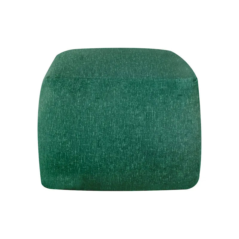 Glam 61 cm Velvet Upholstered Pouf – product view