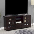 TV Stand with 1 Drawer, Cabinets and Shelves for TVs up to 165.1 cm – product view