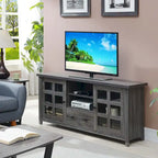 TV Stand with 1 Drawer, Cabinets and Shelves for TVs up to 165.1 cm – product view