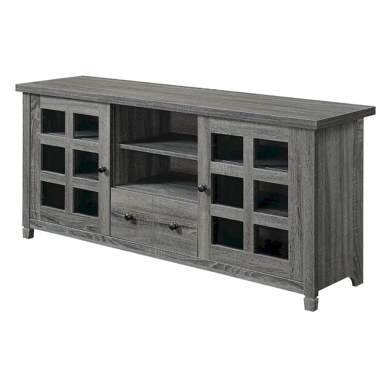 TV Stand with 1 Drawer, Cabinets and Shelves for TVs up to 165.1 cm – product view