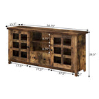 TV Stand with 1 Drawer, Cabinets and Shelves for TVs up to 165.1 cm – product view