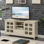 TV Stand with 1 Drawer, Cabinets and Shelves for TVs up to 165.1 cm – product view