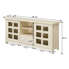TV Stand with 1 Drawer, Cabinets and Shelves for TVs up to 165.1 cm – product view