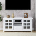 TV Stand with 1 Drawer, Cabinets and Shelves for TVs up to 165.1 cm – product view