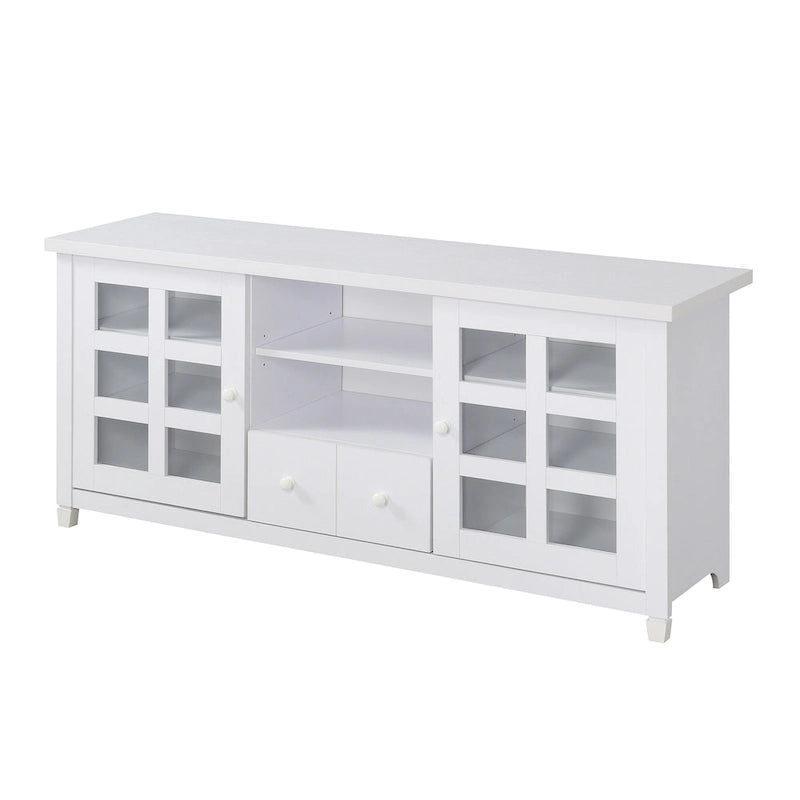 TV Stand with 1 Drawer, Cabinets and Shelves for TVs up to 165.1 cm – product view