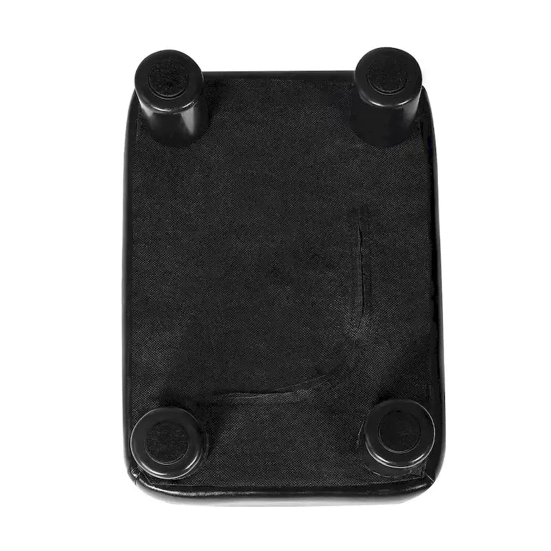 Small Rectangular PU Leather Ottoman Footrest – product view