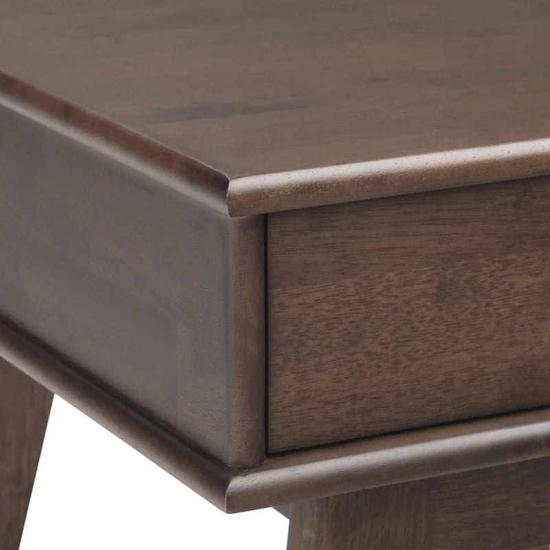 Solid Hardwood Rectangular End Table, 55.9 × 50.8 × 55.9 cm – product view