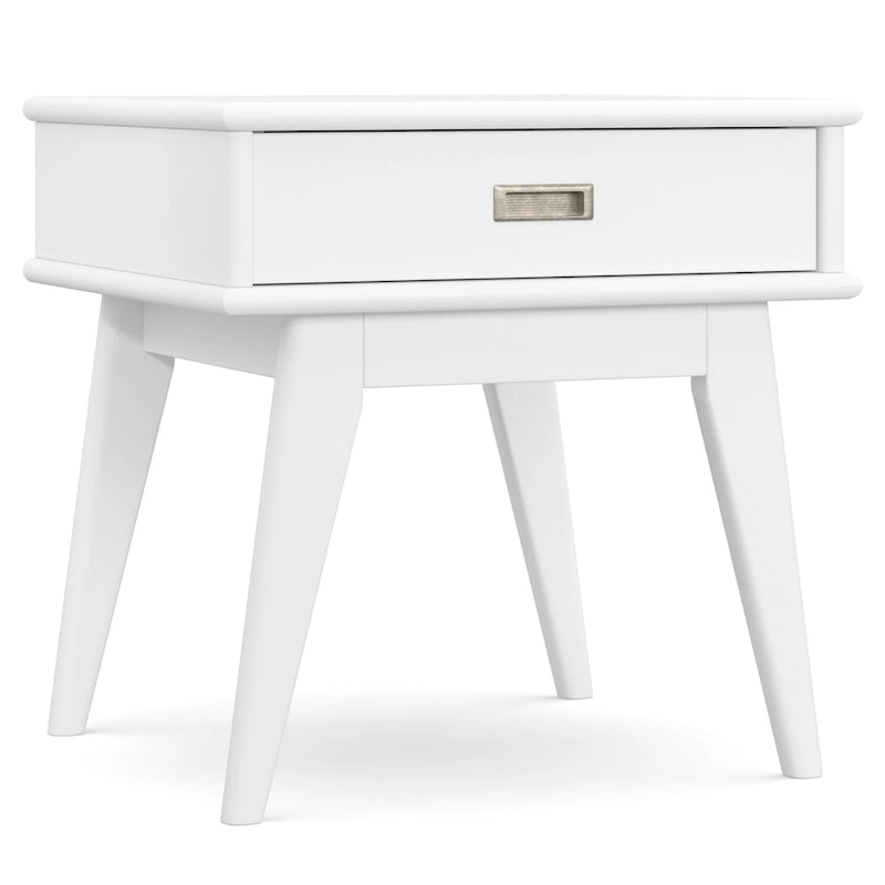 Solid Hardwood Rectangular End Table, 55.9 × 50.8 × 55.9 cm – product view