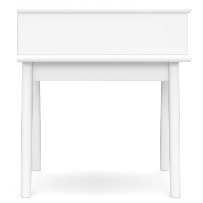 Solid Hardwood Rectangular End Table, 55.9 × 50.8 × 55.9 cm – product view