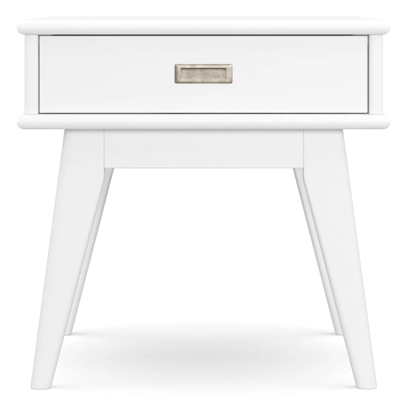 Solid Hardwood Rectangular End Table, 55.9 × 50.8 × 55.9 cm – product view