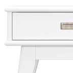 Solid Hardwood Rectangular End Table, 55.9 × 50.8 × 55.9 cm – product view
