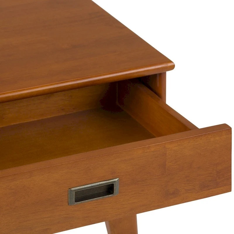 Solid Hardwood Rectangular End Table, 55.9 × 50.8 × 55.9 cm – product view