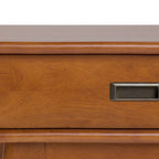 Solid Hardwood Rectangular End Table, 55.9 × 50.8 × 55.9 cm – product view