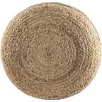 Farmhouse Striped Pouf – product view