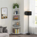 5-Tier Bathroom Corner Storage Shelf – product view