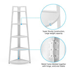 5-Tier Bathroom Corner Storage Shelf – product view