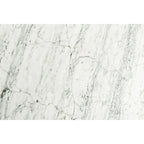 Italian Carrara Marble Square Coffee Table with Walnut Legs, 78.7 cm – product view