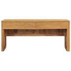 Solid Teak Wood TV Stand, 100.1 × 35.1 × 45 cm – product view