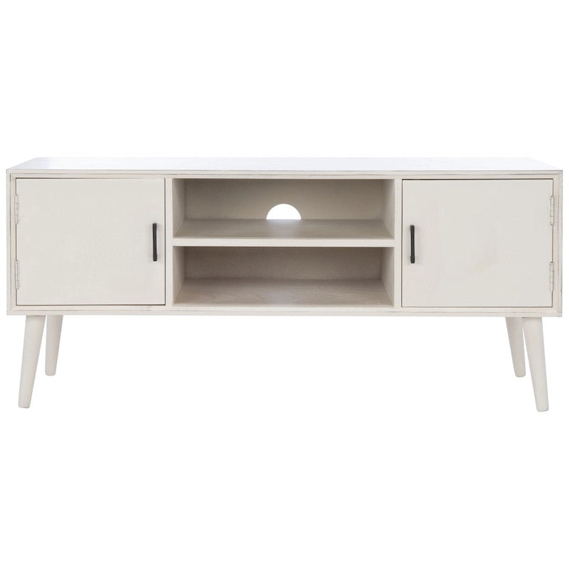 Meuble TV de rangement de style Mid-Century, 120,1 × 40,1 × 50,8 cm