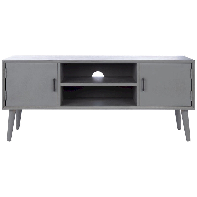 Meuble TV de rangement de style Mid-Century, 120,1 × 40,1 × 50,8 cm