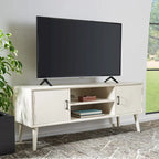 Mid-Century Storage TV Stand, 120.1 × 40.1 × 50.8 cm – product view