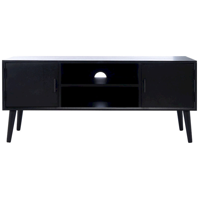 Mid-Century Storage TV Stand, 120.1 × 40.1 × 50.8 cm – product view