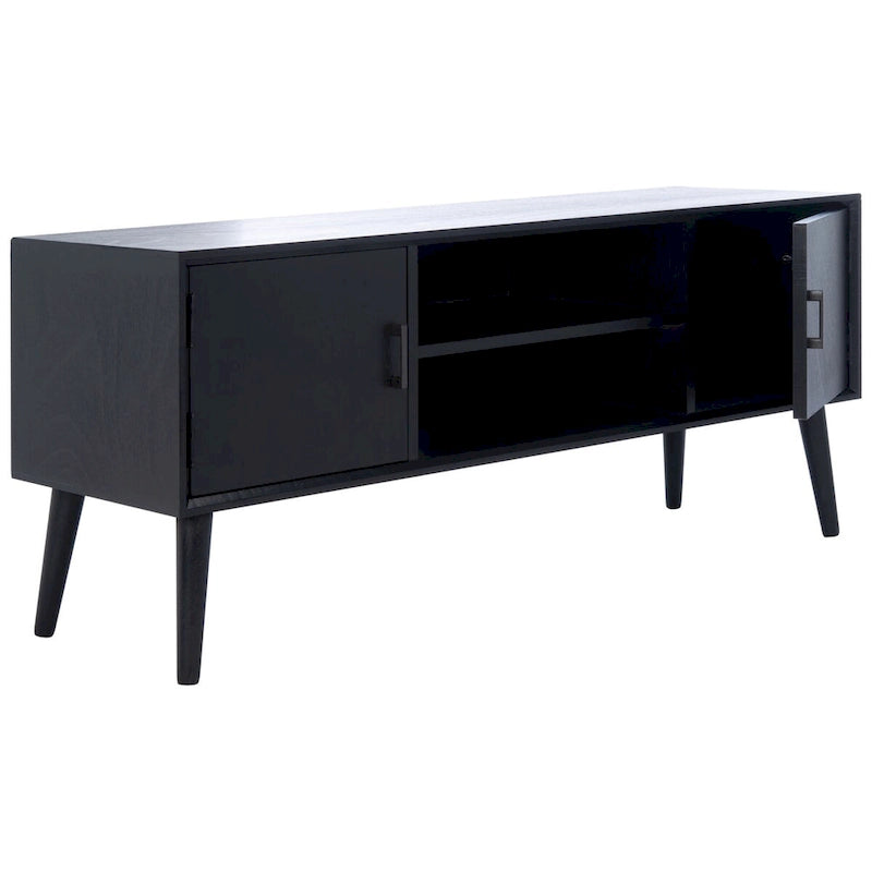 Mid-Century Storage TV Stand, 120.1 × 40.1 × 50.8 cm – product view