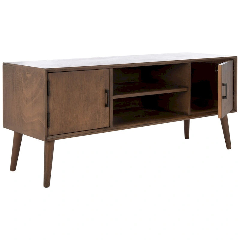 Mid-Century Storage TV Stand, 120.1 × 40.1 × 50.8 cm – product view