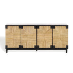 Banana-Stem 4-Door Sideboard, 177.3 × 46 × 81.3 cm – product view