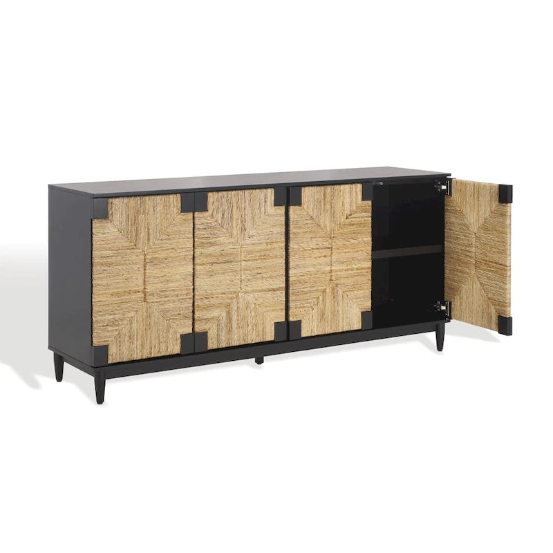 Banana-Stem 4-Door Sideboard, 177.3 × 46 × 81.3 cm – product view